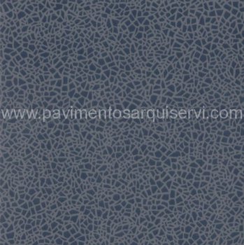 Vinílicos PVC HETEROGENEO Suelo Vinílico Mosaico Azul Oscuro
